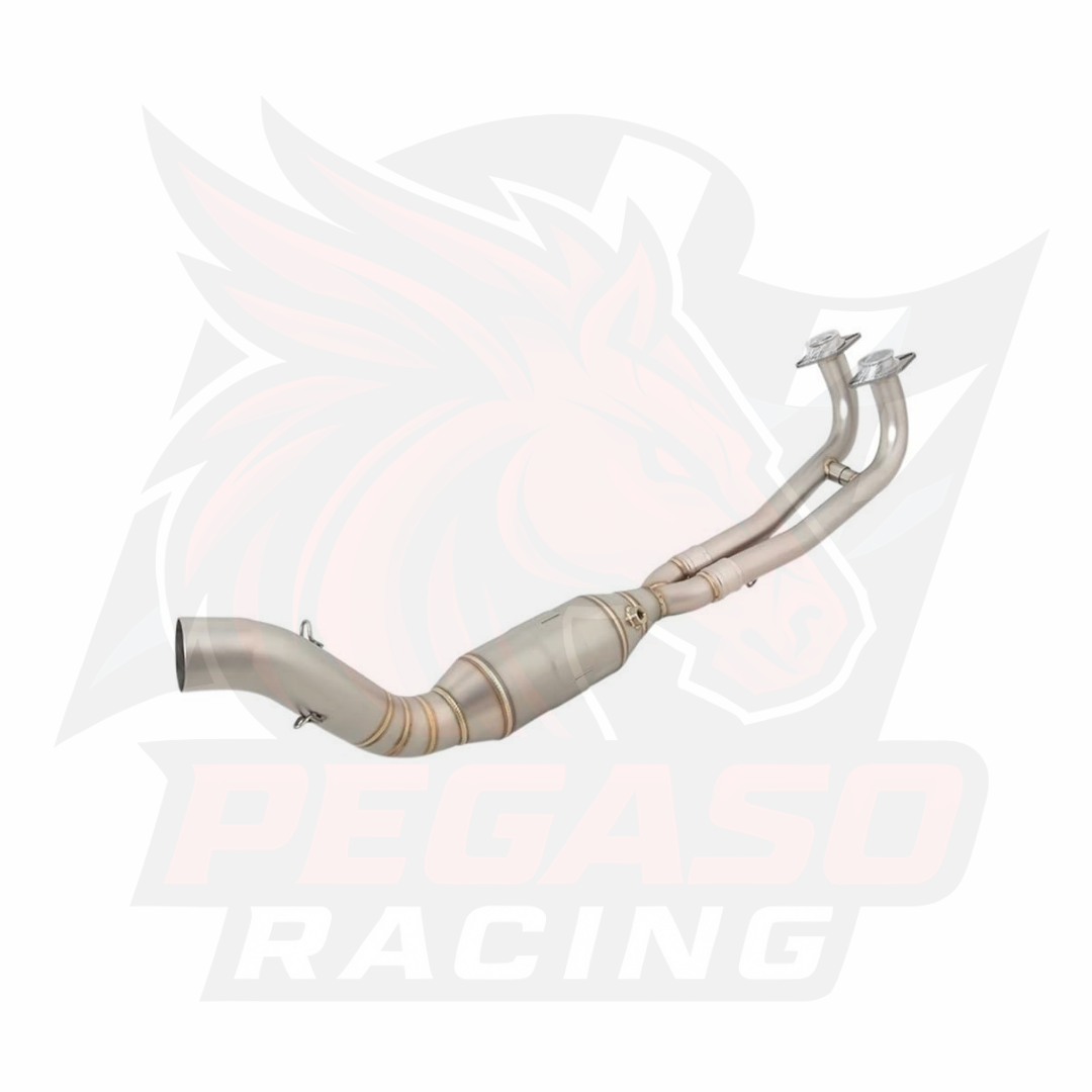 Colector de Escape Racing Yamaha Tmax 530 17-24 | Rendimiento Deportivo y Sonido Premium