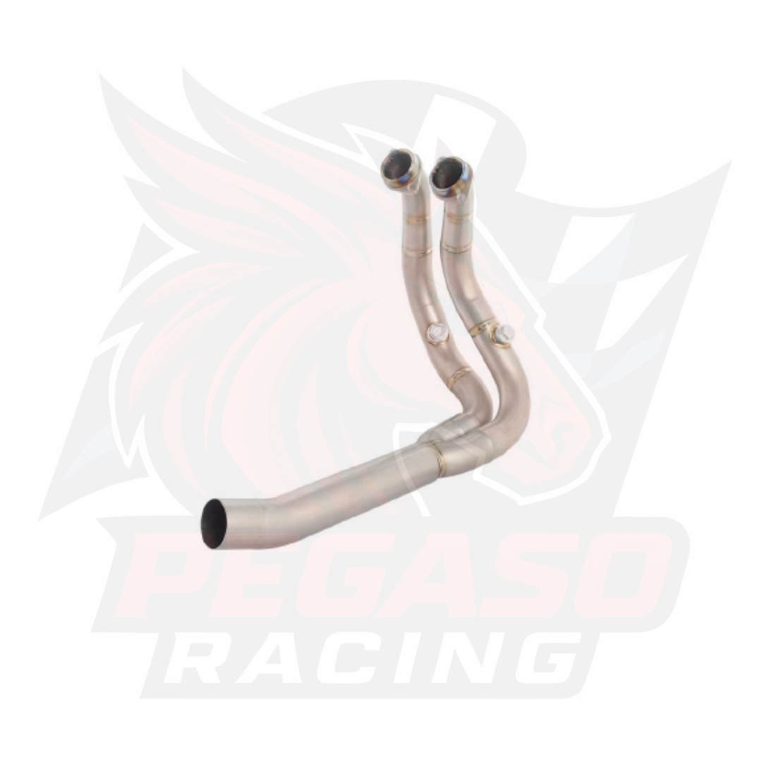 Colector de Escape Racing VOGE 900DS / DS900X | Sonido Off-Road y Máximo Flujo
