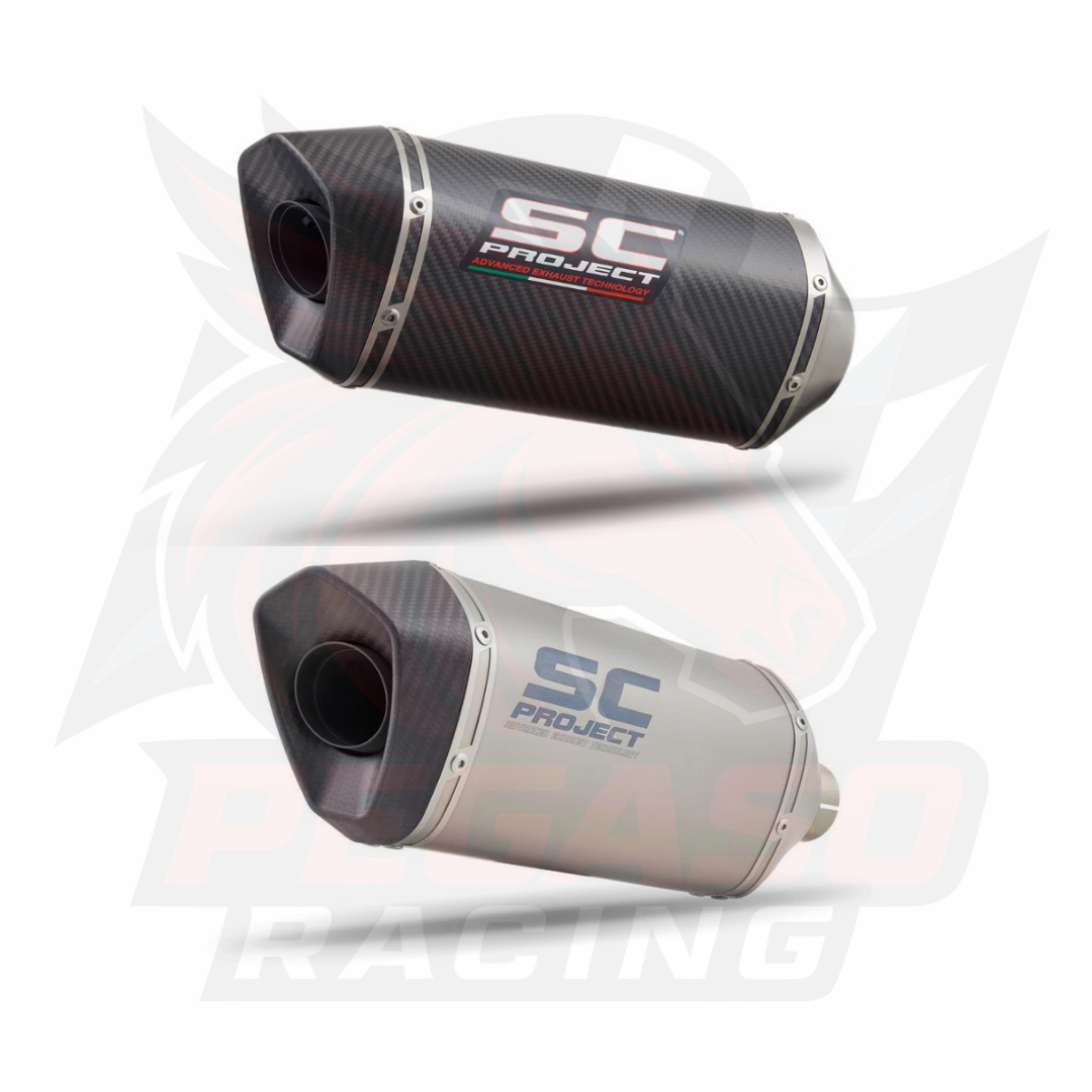 Escape SC-Project Oval | Disponible en Titanio o Carbono | Sonido Racing y Diseño Premium