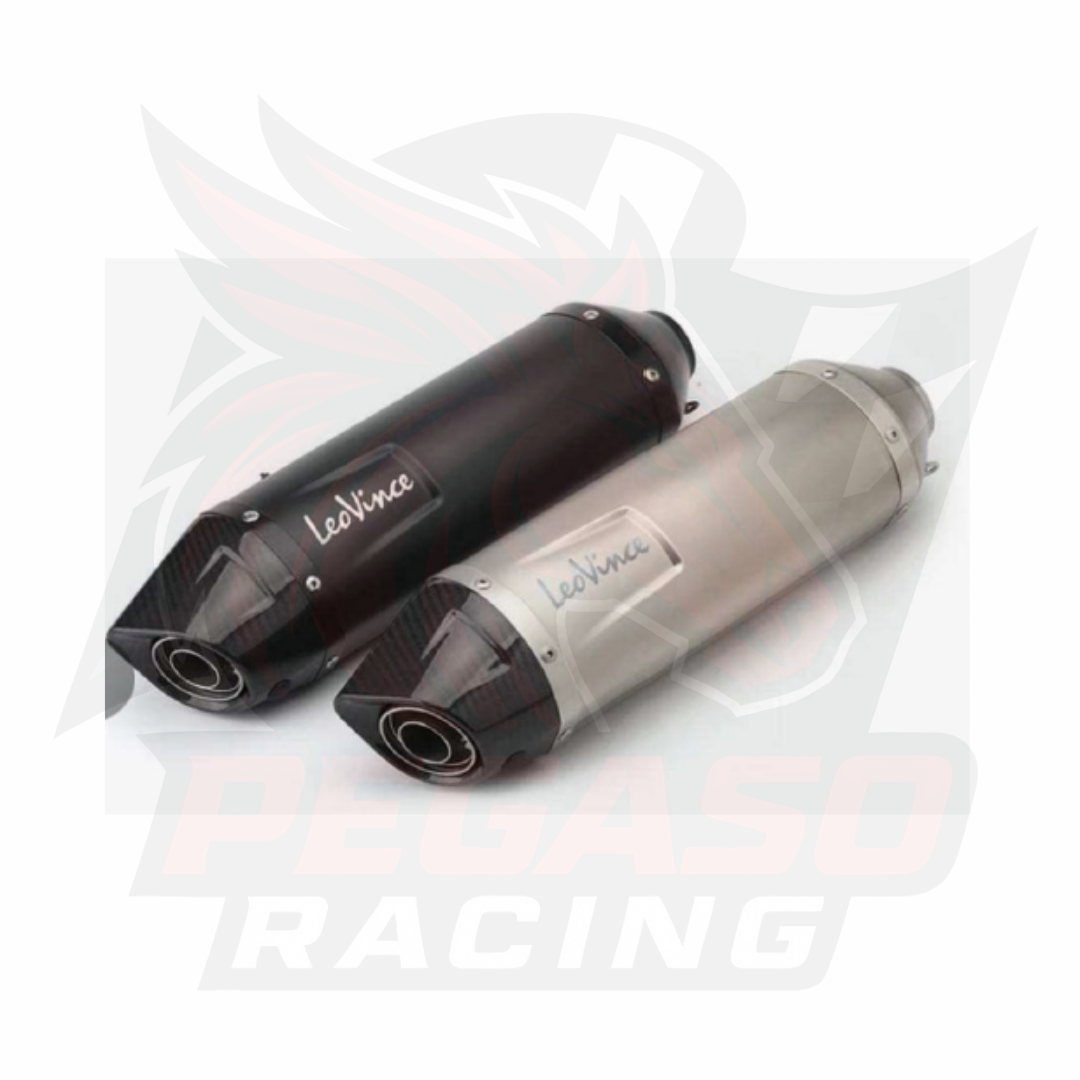 Escape LeoVince LV One EVO | Disponible en Acero Inoxidable y Black Edition | Sonido Racing y Diseño Compacto